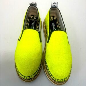 Kenzo terrycloth slip on shoes 6